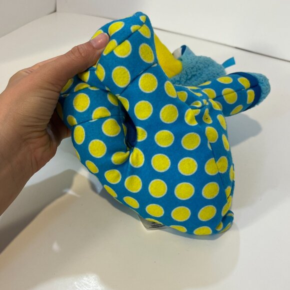 Jim Henson Pajanimals BLUE SQUACKY DUCK 12” Plush Animal Toy Sprout Tomy Vintage - Picture 4 of 16